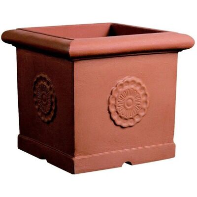 ELBI - Quadro Resina con Rosetta 60 cm - Terracotta - Vase ELBI - Quadro Resina con Rosetta 60 cm - Terracotta - Vase