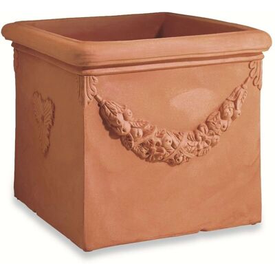 ELBI - Quadro Resina con Ghirlanda 67 cm. Antico - Antico - Vaso ELBI - Quadro Resina con Ghirlanda 67 cm. Antico - Antico - Vaso