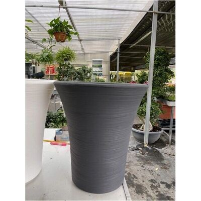 ELBI Fiore Mimosa 50 cm - Antracite - 45 cm diametro superiore - Vaso ELBI Fiore Mimosa 50 cm - Antracite - 45 cm diametro superiore - Vaso