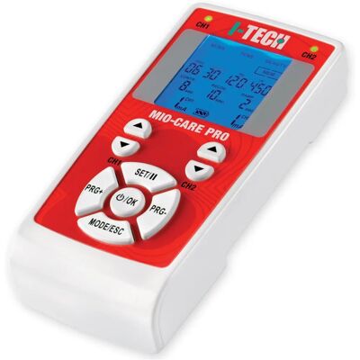 I-Tech Électrostimulateur TensMio-Care Pro - Thérapeute de Douleur & Muscles - Publicité I-Tech Électrostimulateur TensMio-Care Pro - Thérapeute de Douleur & Muscles - Publicité