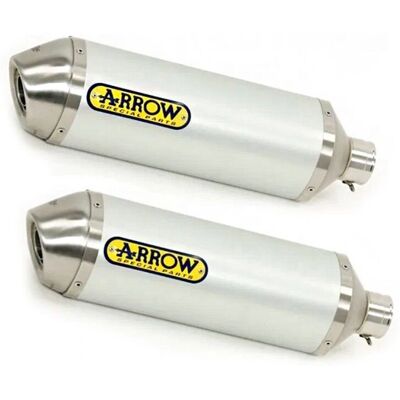 Silenciador de Escape de Aluminio Arrow Z 1000 2010-2018 - Sistema de Escape Silenciador de Escape de Aluminio Arrow Z 1000 2010-2018 - Sistema de Escape