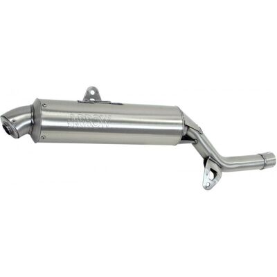 Silencioso Homologado de Acero Inoxidable Arrow para Honda XRV 750 Africa Twin Silencioso Homologado de Acero Inoxidable Arrow para Honda XRV 750 Africa Twin