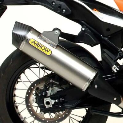 Arrow Titanmodell mit Carbon-Endkappe - Schalldämpfer Arrow Titanmodell mit Carbon-Endkappe - Schalldämpfer