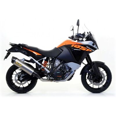 Silenzioso Arrow Maxi Race-tech Alluminio Fibra di Carbonio KTM 1290 Super Adventure Silenzioso Arrow Maxi Race-tech Alluminio Fibra di Carbonio KTM 1290 Super Adventure