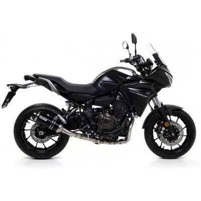 Scarico in alluminio scuro Arrow Yamaha Tracer 700 - Silenziatore moto Scarico in alluminio scuro Arrow Yamaha Tracer 700 - Silenziatore moto