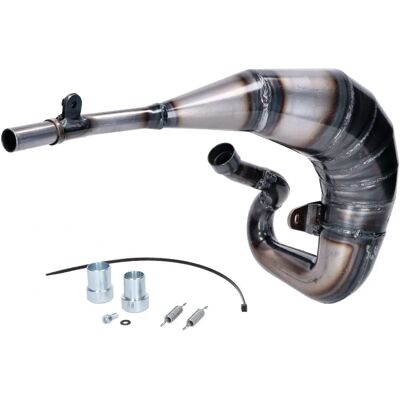 Pot d'échappement Giannelli Enduro pour KSR Moto TR 50 SM/X 14-16, Malaguti XSM 50 19-20 - Système d'échappement - Publicité Pot d'échappement Giannelli Enduro pour KSR Moto TR 50 SM/X 14-16, Malaguti XSM 50 19-20 - Système d'échappement - Publicité