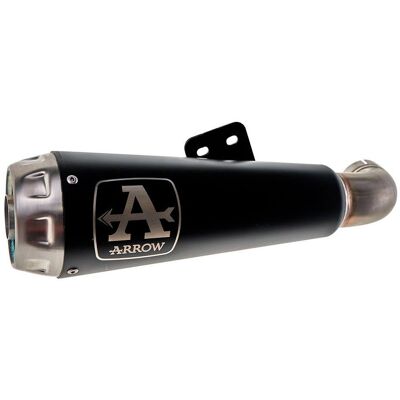 Silenziatore Arrow Duke 790/890 in acciaio scuro - Scarico Moto Silenziatore Arrow Duke 790/890 in acciaio scuro - Scarico Moto