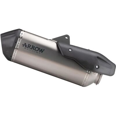 Silenziatore Arrow Sonora Titanio - Leggero e Resistente per Maxi Enduro Silenziatore Arrow Sonora Titanio - Leggero e Resistente per Maxi Enduro