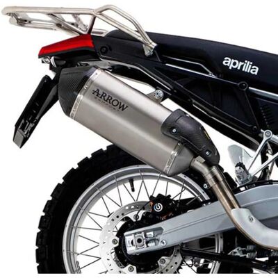 Silenziatore in titanio Arrow - Aprilia 660 Tuareg Silenziatore in titanio Arrow - Aprilia 660 Tuareg