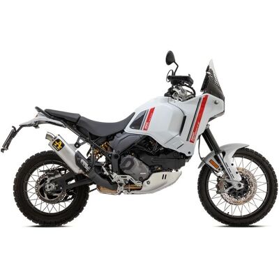 Sistema di scarico Titanio Arrow - Ducati Desert X 2022-2024 Sistema di scarico Titanio Arrow - Ducati Desert X 2022-2024