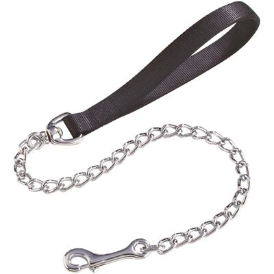 Guinzaglio per cani Camon - Catena in acciaio, 800mm, Nylon e acciaio, nero Guinzaglio per cani Camon - Catena in acciaio, 800mm, Nylon e acciaio, nero