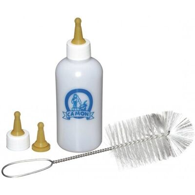Kit Biberon Camon - 115ml, Brosse & Tétine de Rechange - Petits Animaux - Publicité Kit Biberon Camon - 115ml, Brosse & Tétine de Rechange - Petits Animaux - Publicité
