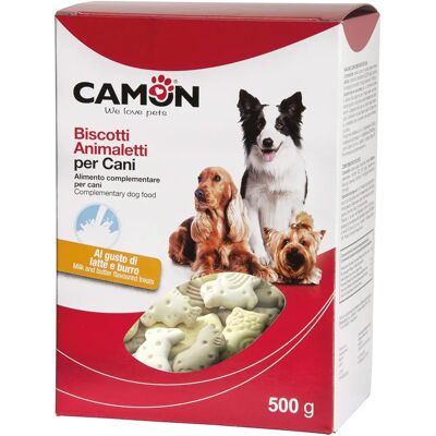 Biscotti Animaletti Camon al Latte e Burro - Snack per Cani Biscotti Animaletti Camon al Latte e Burro - Snack per Cani