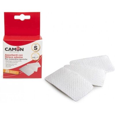 Assorbenti per cani Camon - Taglia S, 25 pezzi Assorbenti per cani Camon - Taglia S, 25 pezzi