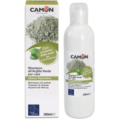 Shampoo Argilla Verde Camon per Cani e Gatti - Pulizia Profonda - 200ml Shampoo Argilla Verde Camon per Cani e Gatti - Pulizia Profonda - 200ml