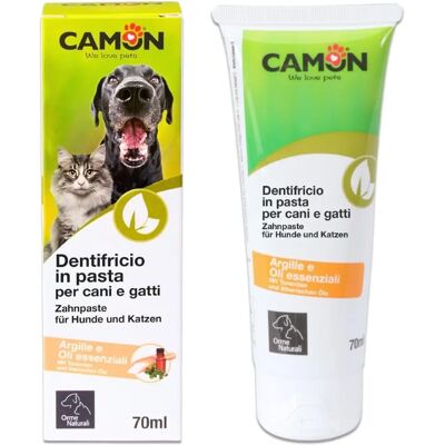 Dentifrice Naturel Camon pour Chiens et Chats - 70ml Dentifrice Naturel Camon pour Chiens et Chats - 70ml