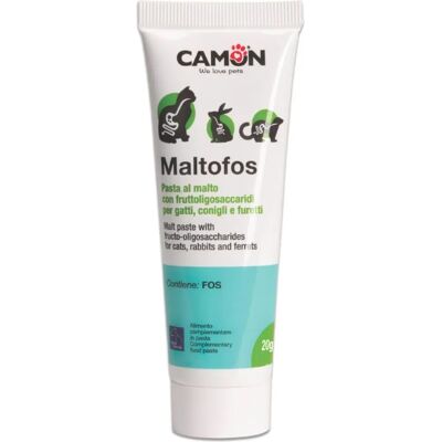 Camon Spa Maltofos Pasta voor Katten - Ondersteunt het verwijderen van haarballen Camon Spa Maltofos Pasta voor Katten - Ondersteunt het verwijderen van haarballen