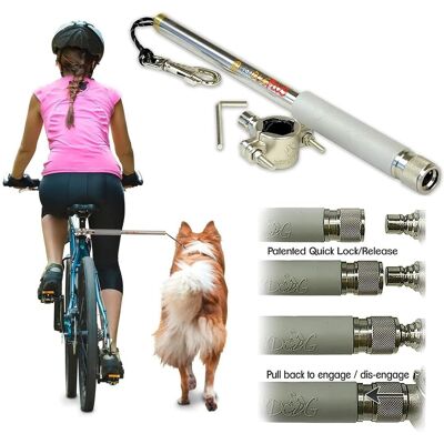 Walky Dog Karlie Système de Laise Vélo - Laise pour Chiens - Publicité Walky Dog Karlie Système de Laise Vélo - Laise pour Chiens - Publicité