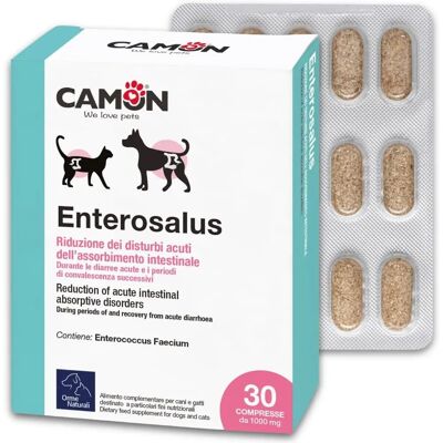 Camon Enterosalus 30 Compresse - Supporto digestivo per cani e gatti Camon Enterosalus 30 Compresse - Supporto digestivo per cani e gatti