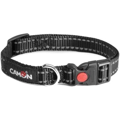 Camon Spa Collare Low Tension Reflex - Collare regolabile e riflettente per cani e gatti Camon Spa Collare Low Tension Reflex - Collare regolabile e riflettente per cani e gatti