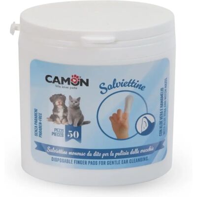 Toallitas de limpieza de oídos Camon - 50 unidades Toallitas de limpieza de oídos Camon - 50 unidades