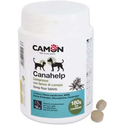 Camon Canahelp - Suplement Konopny dla Zwierząt 225 Tabletek Camon Canahelp - Suplement Konopny dla Zwierząt 225 Tabletek