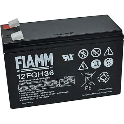 FIAMM 12FGH36 Batteria al piombo 12V 9Ah - Batteria FIAMM 12FGH36 Batteria al piombo 12V 9Ah - Batteria