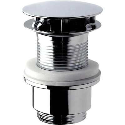 Scarico in ottone cromato per lavabo e bidet Omp - ø65mm Scarico in ottone cromato per lavabo e bidet Omp - ø65mm
