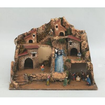IPERBRIKO - Pesebre de madera con 11 figuras - 11 figs - Nativity IPERBRIKO - Pesebre de madera con 11 figuras - 11 figs - Nativity