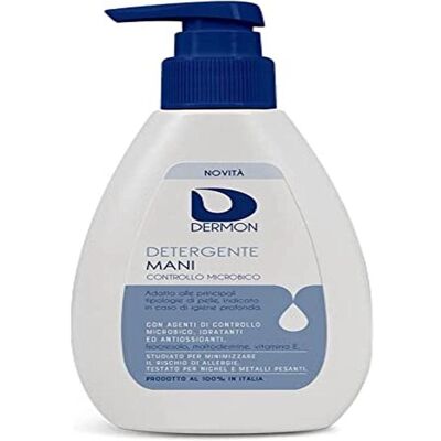 Alfasigma Spa Dermon Detergente Mani Controllo Microbico - 200ml Alfasigma Spa Dermon Detergente Mani Controllo Microbico - 200ml