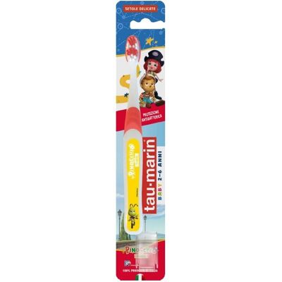 Spazzolino per Bebè ALFASIGMA - Testina Corto, Setole Elastiche, Puliscilingua - 2-6 Anni Spazzolino per Bebè ALFASIGMA - Testina Corto, Setole Elastiche, Puliscilingua - 2-6 Anni