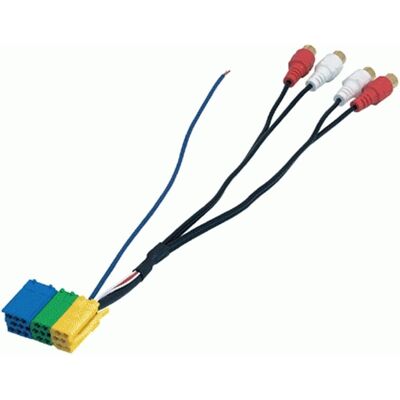 Phonocar - 04195 - Mini-ISO zu RCA - Car-Audio-Adapter Phonocar - 04195 - Mini-ISO zu RCA - Car-Audio-Adapter