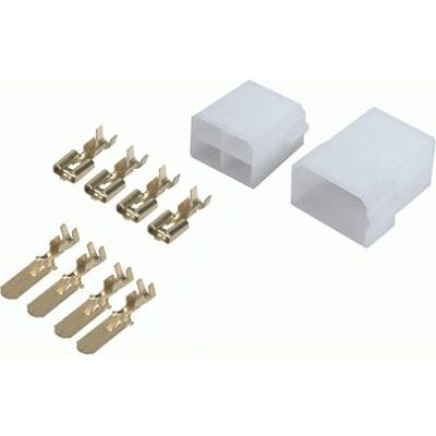 Phonocar - 043351 - Bronze - Weiß - 4-poliger Stecker Phonocar - 043351 - Bronze - Weiß - 4-poliger Stecker