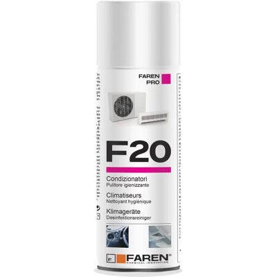 Faren F20 Luftkonditionierung Desinfektionsmittel - 400ml - Antimykotisch & Desinfizierend Faren F20 Luftkonditionierung Desinfektionsmittel - 400ml - Antimykotisch & Desinfizierend