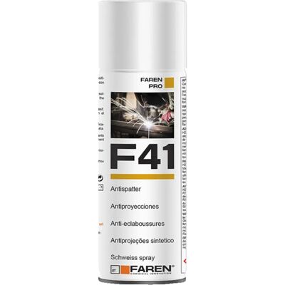 FAREN F41 - Spray anti-adhésif pour soudure - 400ml - Publicité FAREN F41 - Spray anti-adhésif pour soudure - 400ml - Publicité