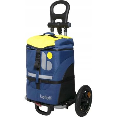 Bellelli Fietstrolley - Stalen Frame, Waterbestendig, 25kg Cap. Bellelli Fietstrolley - Stalen Frame, Waterbestendig, 25kg Cap.