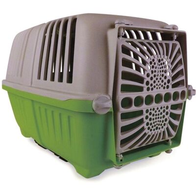 Pet Box Peggy 7x29x33cm Verde/Grigio - Supporta 10kg Pet Box Peggy 7x29x33cm Verde/Grigio - Supporta 10kg