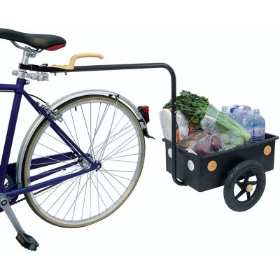 Eco Trailer Mini Nero Bellelli - Carrello utilitario Eco Trailer Mini Nero Bellelli - Carrello utilitario