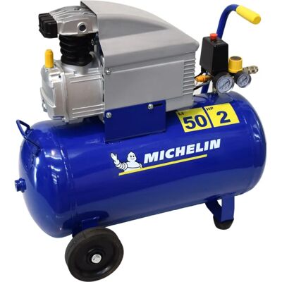Compresor de aire Michelin MB5020 - 50L, 2HP, 8 Bar - Portátil Compresor de aire Michelin MB5020 - 50L, 2HP, 8 Bar - Portátil