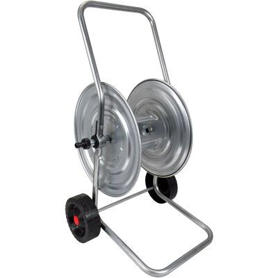 Carrello avvolgitubo Giardino BRIXO - 80m - Acciaio Zincato - Completo di Raccordi Carrello avvolgitubo Giardino BRIXO - 80m - Acciaio Zincato - Completo di Raccordi