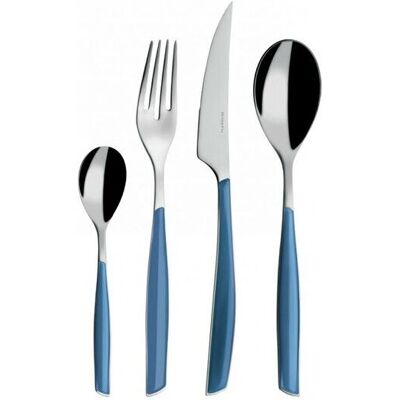 Ensemble de Couverts Glamour Bleu Bugatti - 24 Pièces, Pour 6 Personnes - Publicité Ensemble de Couverts Glamour Bleu Bugatti - 24 Pièces, Pour 6 Personnes - Publicité