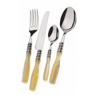 Set de Couverts Bugatti Arianna 24 Pièces - Ustensiles Élégants - Publicité Set de Couverts Bugatti Arianna 24 Pièces - Ustensiles Élégants - Publicité