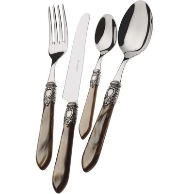 Set posate Bugatti Oxford Onyx 24 pezzi - Posate Set posate Bugatti Oxford Onyx 24 pezzi - Posate