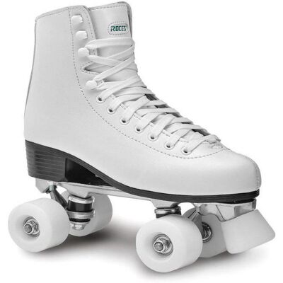 Roces Patines Rc2 Classic - Deportes urbanos, Estilo retro, Cuero PVC, Marco de aluminio Roces Patines Rc2 Classic - Deportes urbanos, Estilo retro, Cuero PVC, Marco de aluminio