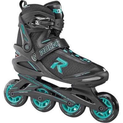 Roces Icon W Inline Skates Black & Blue - Inline Skates Roces Icon W Inline Skates Black & Blue - Inline Skates