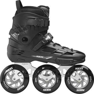 Roces EGO 3x110 TIF Pattini in Linea - Scarpetta rigida, ABEC 11, 85A Roces EGO 3x110 TIF Pattini in Linea - Scarpetta rigida, ABEC 11, 85A