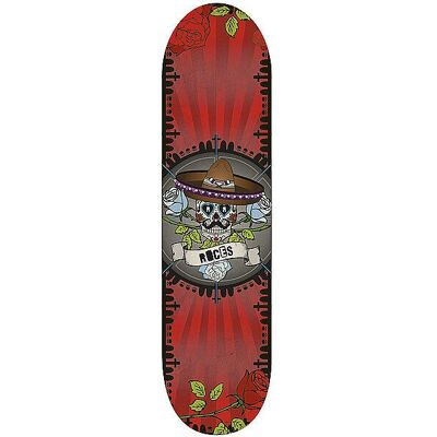 ROCES Calavera Skateboard - Robustes Deck & Stilvolles Design ROCES Calavera Skateboard - Robustes Deck & Stilvolles Design