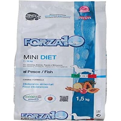 Forza10 Mini Diet al Pesce - Cibo per Cani Piccoli Hypoallergenico Forza10 Mini Diet al Pesce - Cibo per Cani Piccoli Hypoallergenico