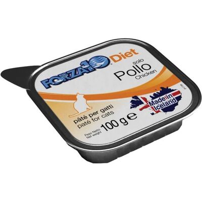 Forza10 Solo Diet Cibo umido per gatti al pollo - 100 g Forza10 Solo Diet Cibo umido per gatti al pollo - 100 g