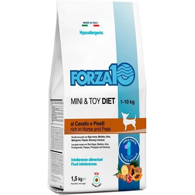 Forza10 Mini Toy Diet Cavallo e Piselli - Cibo per cani Forza10 Mini Toy Diet Cavallo e Piselli - Cibo per cani